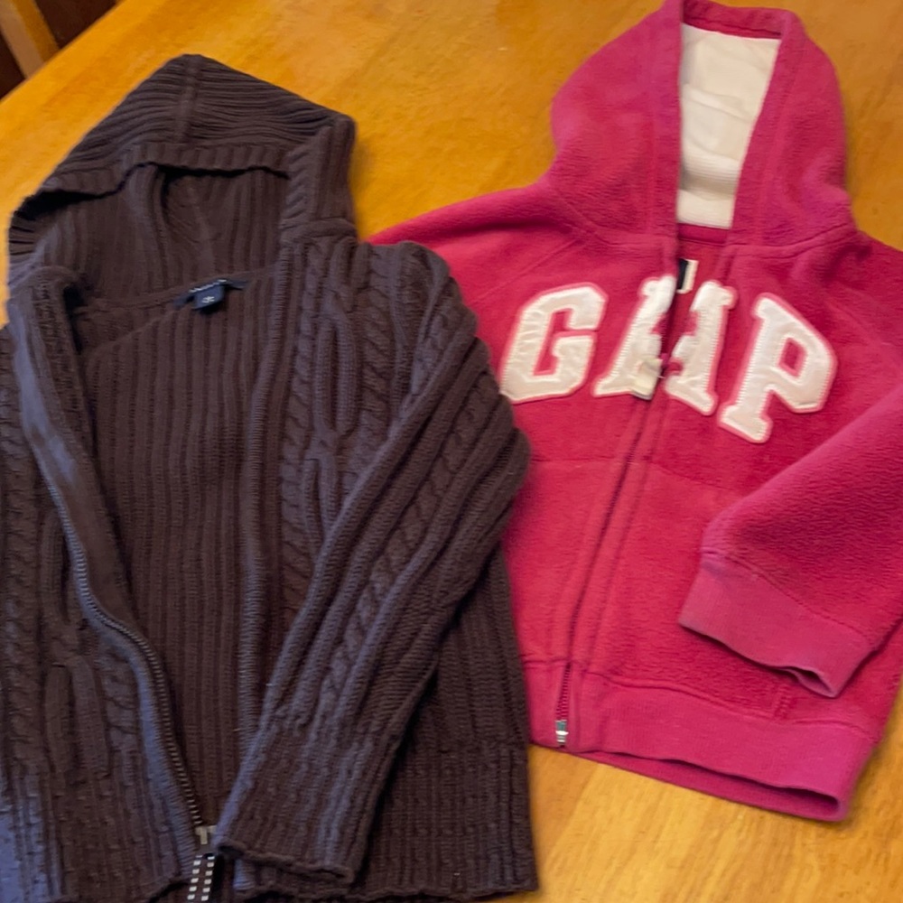 Hoodie fleece jacket and sweater